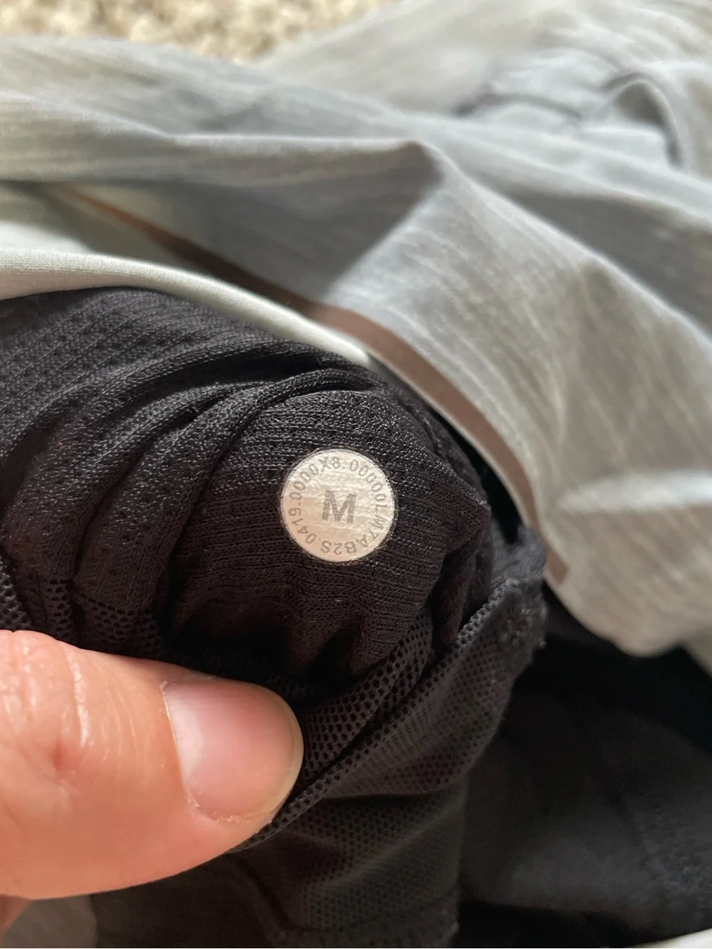 LULULEMON Surge 6” Running Shorts Men’s‎ Medium Heather Gray Lined